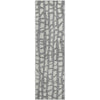 Piper Looms Mayfield Squares AMF754 Gray Machine Washable Area Rug Runner Main Image