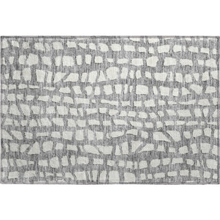 Piper Looms Mayfield Squares AMF754 Gray Machine Washable Area Rug Scatter Main Image