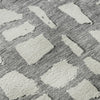 Piper Looms Mayfield Squares AMF754 Gray Machine Washable Area Rug Swatch Image