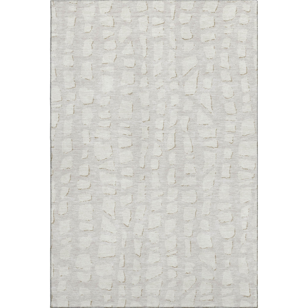 Piper Looms Mayfield Squares AMF754 Ivory Machine Washable Area Rug main image