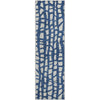 Piper Looms Mayfield Squares AMF754 Navy Machine Washable Area Rug Runner Main Image