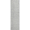 Piper Looms Mayfield Squares AMF754 Silver Machine Washable Area Rug Runner Main Image