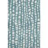 Piper Looms Mayfield Squares AMF754 Teal Machine Washable Area Rug main image