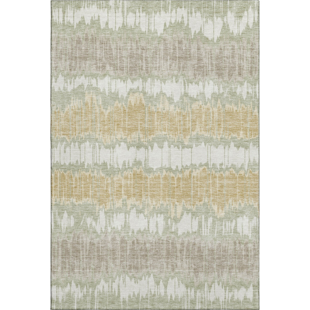 Piper Looms Mayfield Stripes AMF755 Aloe Machine Washable Area Rug main image