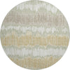 Piper Looms Mayfield Stripes AMF755 Aloe Machine Washable Area Rug Round Main Image