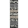 Piper Looms Mayfield Stripes AMF755 Black Machine Washable Area Rug Runner Main Image