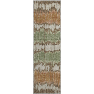 Piper Looms Mayfield Stripes AMF755 Chocolate Machine Washable Area Rug Runner Main Image