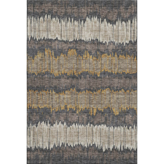Piper Looms Mayfield Stripes AMF755 Fudge Machine Washable Area Rug main image