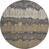 Piper Looms Mayfield Stripes AMF755 Fudge Machine Washable Area Rug Round Main Image
