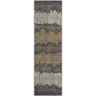 Piper Looms Mayfield Stripes AMF755 Fudge Machine Washable Area Rug Runner Main Image