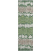 Piper Looms Mayfield Stripes AMF755 Green Machine Washable Area Rug Runner Main Image
