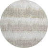 Piper Looms Mayfield Stripes AMF755 Ivory Machine Washable Area Rug Round Main Image