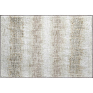 Piper Looms Mayfield Stripes AMF755 Ivory Machine Washable Area Rug Scatter Main Image