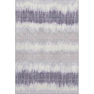 Piper Looms Mayfield Stripes AMF755 Lavender Machine Washable Area Rug main image