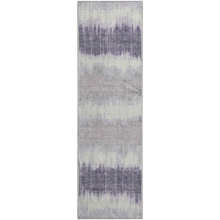 Piper Looms Mayfield Stripes AMF755 Lavender Machine Washable Area Rug Runner Main Image