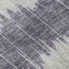 Piper Looms Mayfield Stripes AMF755 Lavender Machine Washable Area Rug Swatch Image