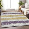 Piper Looms Mayfield Stripes AMF755 Silver Machine Washable Area Rug Lifestyle Image Feature