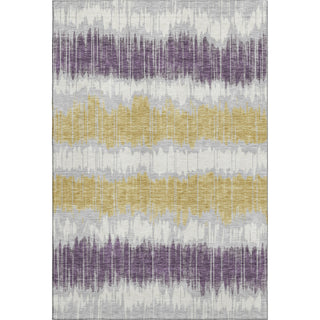 Piper Looms Mayfield Stripes AMF755 Silver Machine Washable Area Rug main image