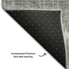 Piper Looms Mayfield Stripes AMF755 Taupe Machine Washable Area Rug Backing Image