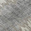Piper Looms Mayfield Stripes AMF755 Taupe Machine Washable Area Rug Swatch Image