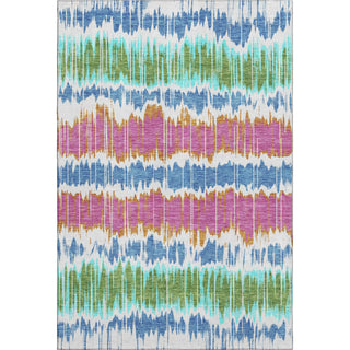 Piper Looms Mayfield Stripes AMF755 White Machine Washable Area Rug main image