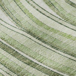 Piper Looms Mayfield Swirls AMF756 Aloe Machine Washable Area Rug Swatch Image
