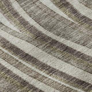 Piper Looms Mayfield Swirls AMF756 Brown Machine Washable Area Rug Swatch Image
