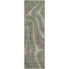 Piper Looms Mayfield Swirls AMF756 Graphite Machine Washable Area Rug Runner Main Image