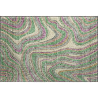 Piper Looms Mayfield Swirls AMF756 Graphite Machine Washable Area Rug Scatter Main Image