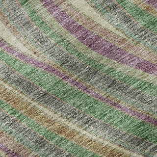 Piper Looms Mayfield Swirls AMF756 Graphite Machine Washable Area Rug Swatch Image