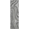 Piper Looms Mayfield Swirls AMF756 Gray Machine Washable Area Rug Runner Main Image