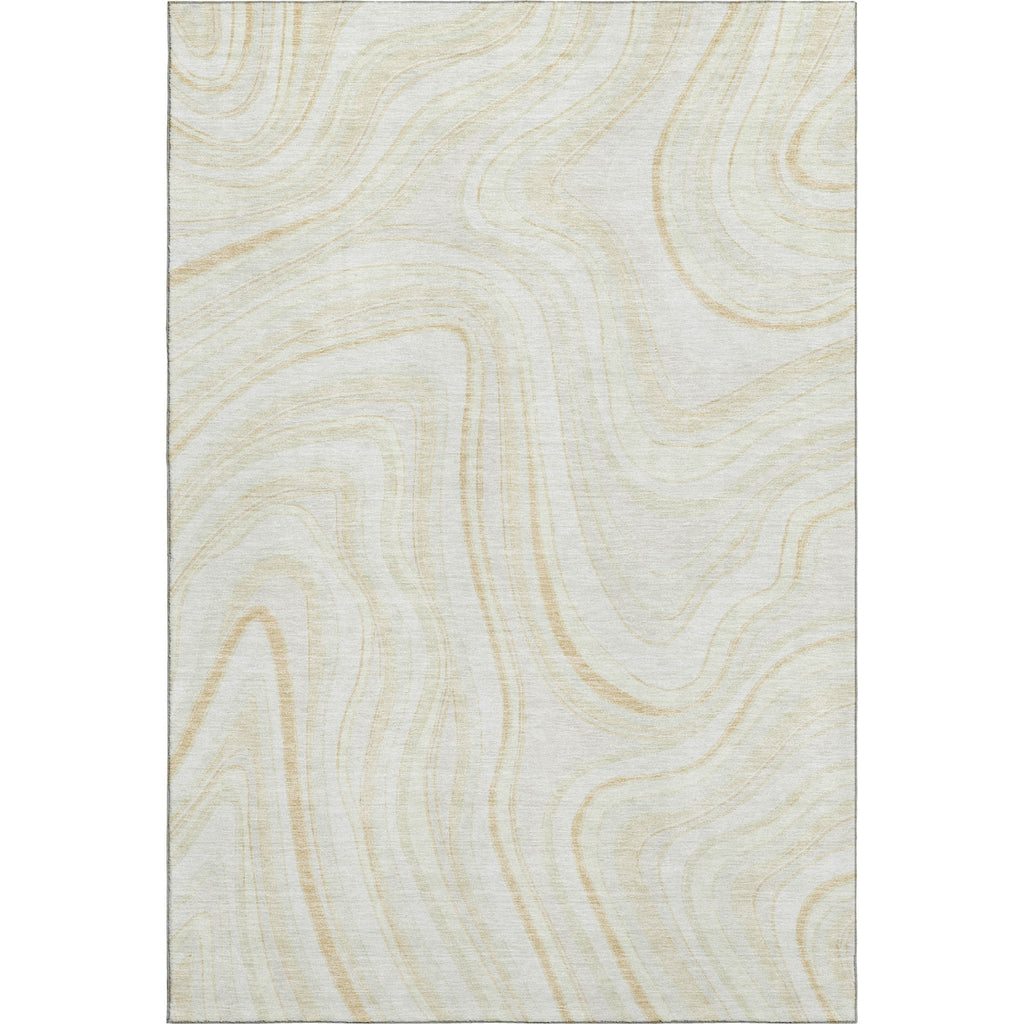 Piper Looms Mayfield Swirls AMF756 Ivory Machine Washable Area Rug main image