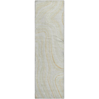 Piper Looms Mayfield Swirls AMF756 Ivory Machine Washable Area Rug Runner Main Image