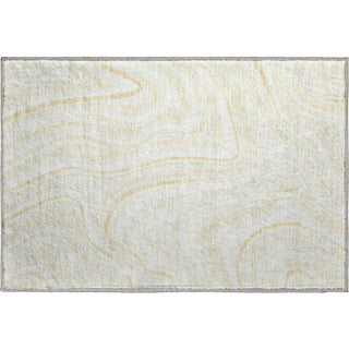 Piper Looms Mayfield Swirls AMF756 Ivory Machine Washable Area Rug Scatter Main Image