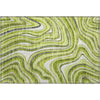 Piper Looms Mayfield Swirls AMF756 Lime Machine Washable Area Rug Scatter Main Image