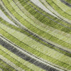 Piper Looms Mayfield Swirls AMF756 Lime Machine Washable Area Rug Swatch Image