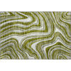 Piper Looms Mayfield Swirls AMF756 Olive Machine Washable Area Rug Scatter Main Image