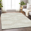 Piper Looms Mayfield Waves AMF757 Ivory Machine Washable Area Rug Lifestyle Image Feature
