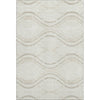 Piper Looms Mayfield Waves AMF757 Ivory Machine Washable Area Rug main image