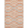 Piper Looms Mayfield Waves AMF757 Peach Machine Washable Area Rug main image
