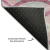 Piper Looms Mayfield Waves AMF757 Pink Machine Washable Area Rug Backing Image