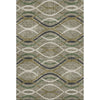 Piper Looms Mayfield Waves AMF757 Taupe Machine Washable Area Rug main image