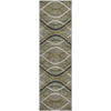 Piper Looms Mayfield Waves AMF757 Taupe Machine Washable Area Rug Runner Main Image