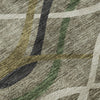 Piper Looms Mayfield Waves AMF757 Taupe Machine Washable Area Rug Swatch Image
