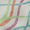 Piper Looms Mayfield Waves AMF757 White Machine Washable Area Rug Swatch Image