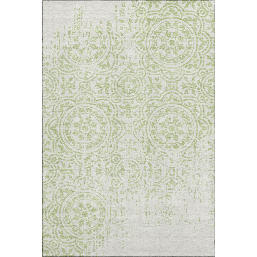 Piper Looms Mayfield Medallions AMF758 Aloe Machine Washable Area Rug main image
