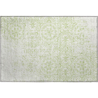 Piper Looms Mayfield Medallions AMF758 Aloe Machine Washable Area Rug Scatter Main Image