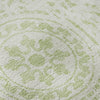 Piper Looms Mayfield Medallions AMF758 Aloe Machine Washable Area Rug Swatch Image
