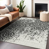 Piper Looms Mayfield Medallions AMF758 Black Machine Washable Area Rug Lifestyle Image Feature