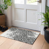Piper Looms Mayfield Medallions AMF758 Black Machine Washable Area Rug Scatter Lifestyle Image Feature